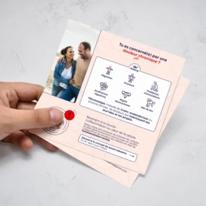 Flyer douleurs chroniques